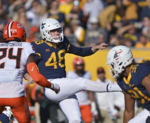 Casey Legg's kicking world is unique, but he's been perfection this season for WVU